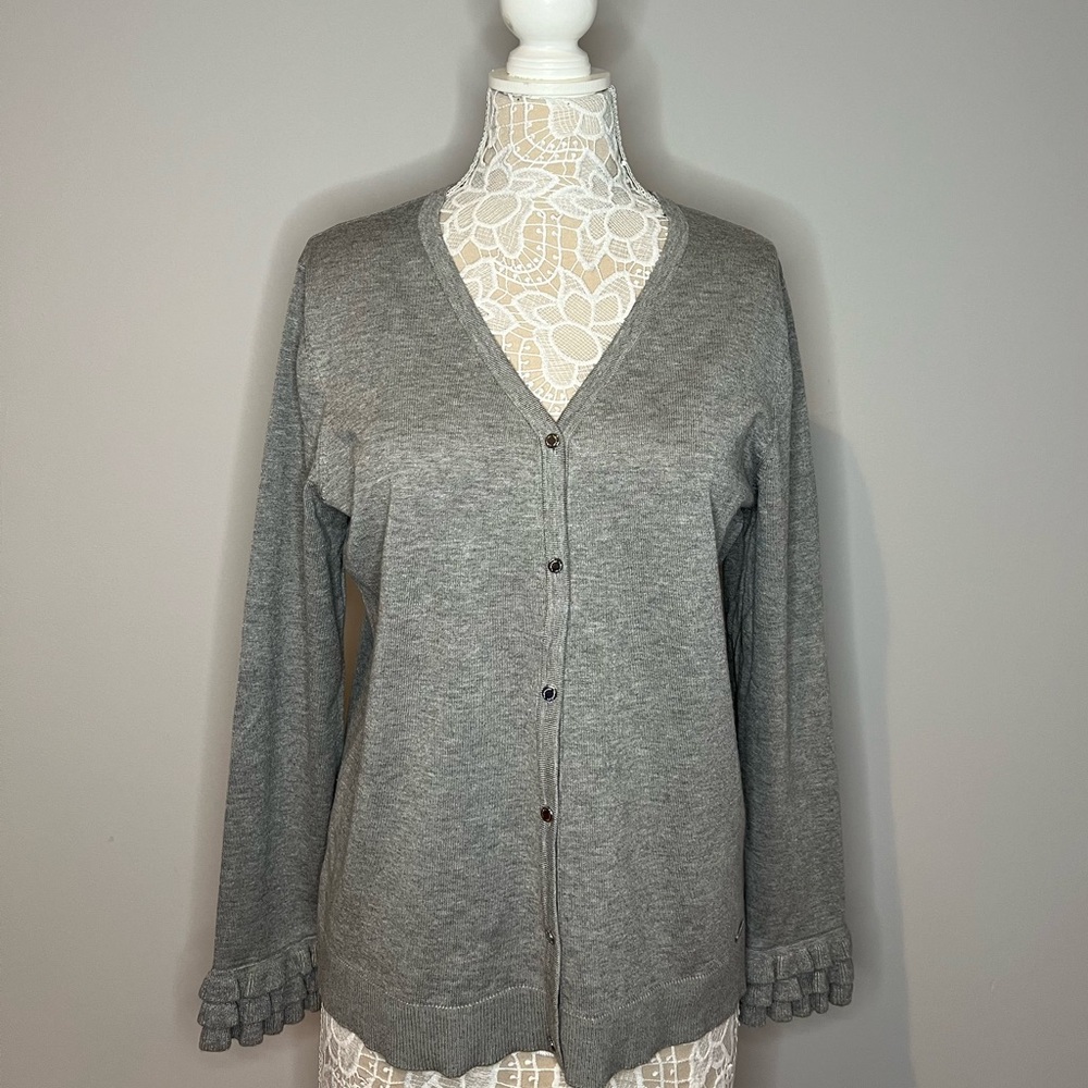 Calvin Klein Gray Cardigan